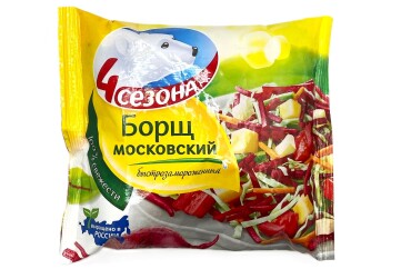 4 сезона Борщ Московский 400г Россия